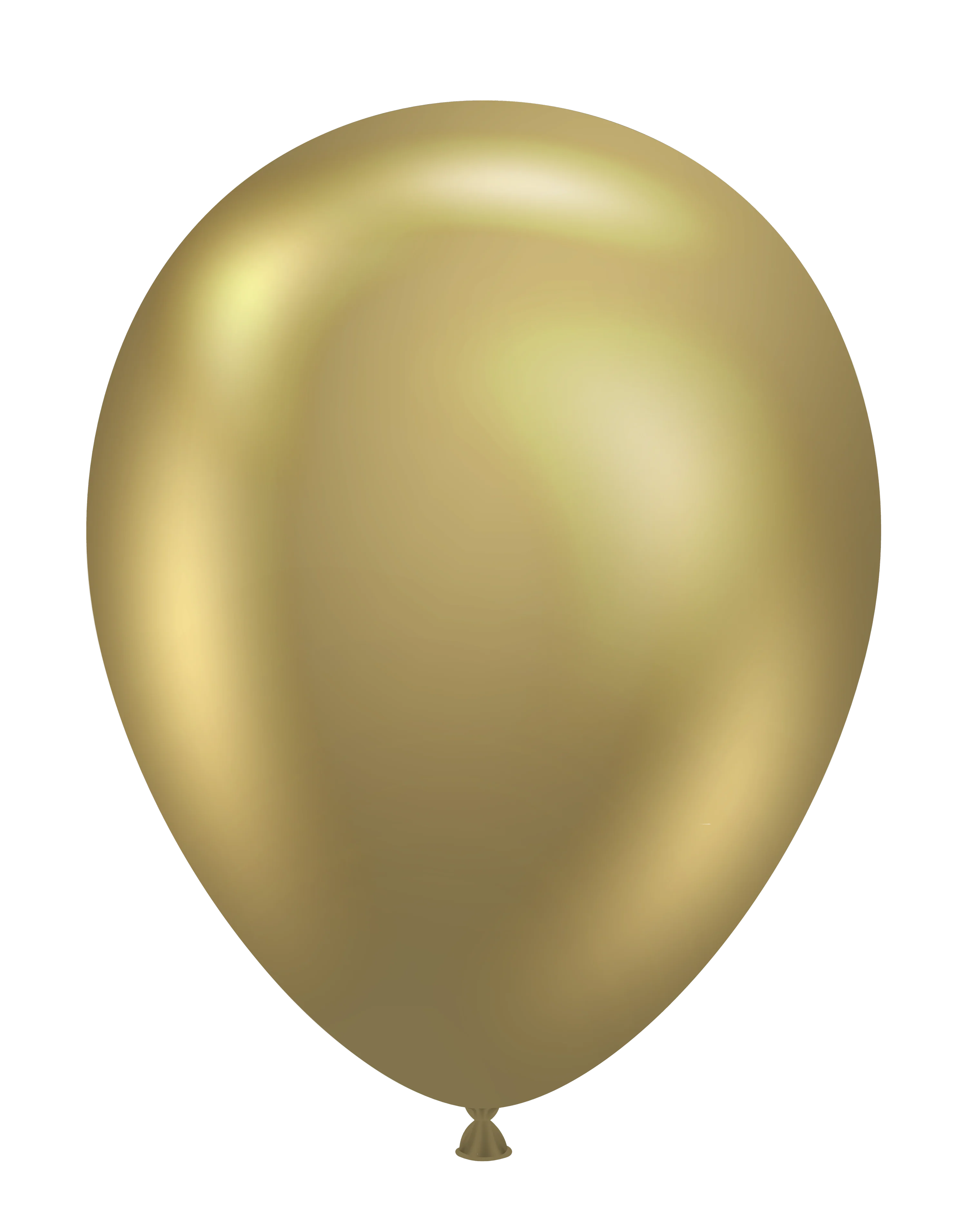 5" Golden Chrome Like Tuftex Effects Latex Balloons (50 Per Bag) - Image 3