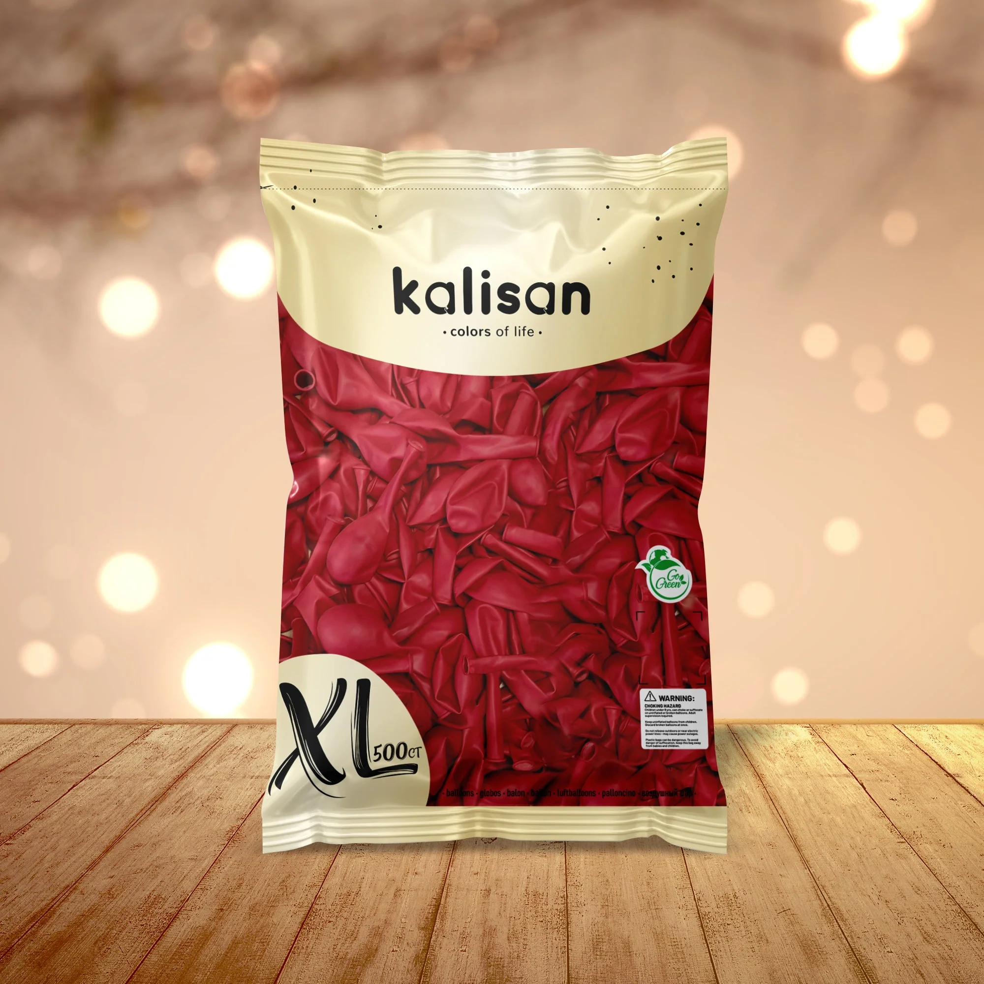 5" Kalisan Latex Balloons Mirror Silver - XL SuperSize Bag Count (500 Per Bag) - Image 5