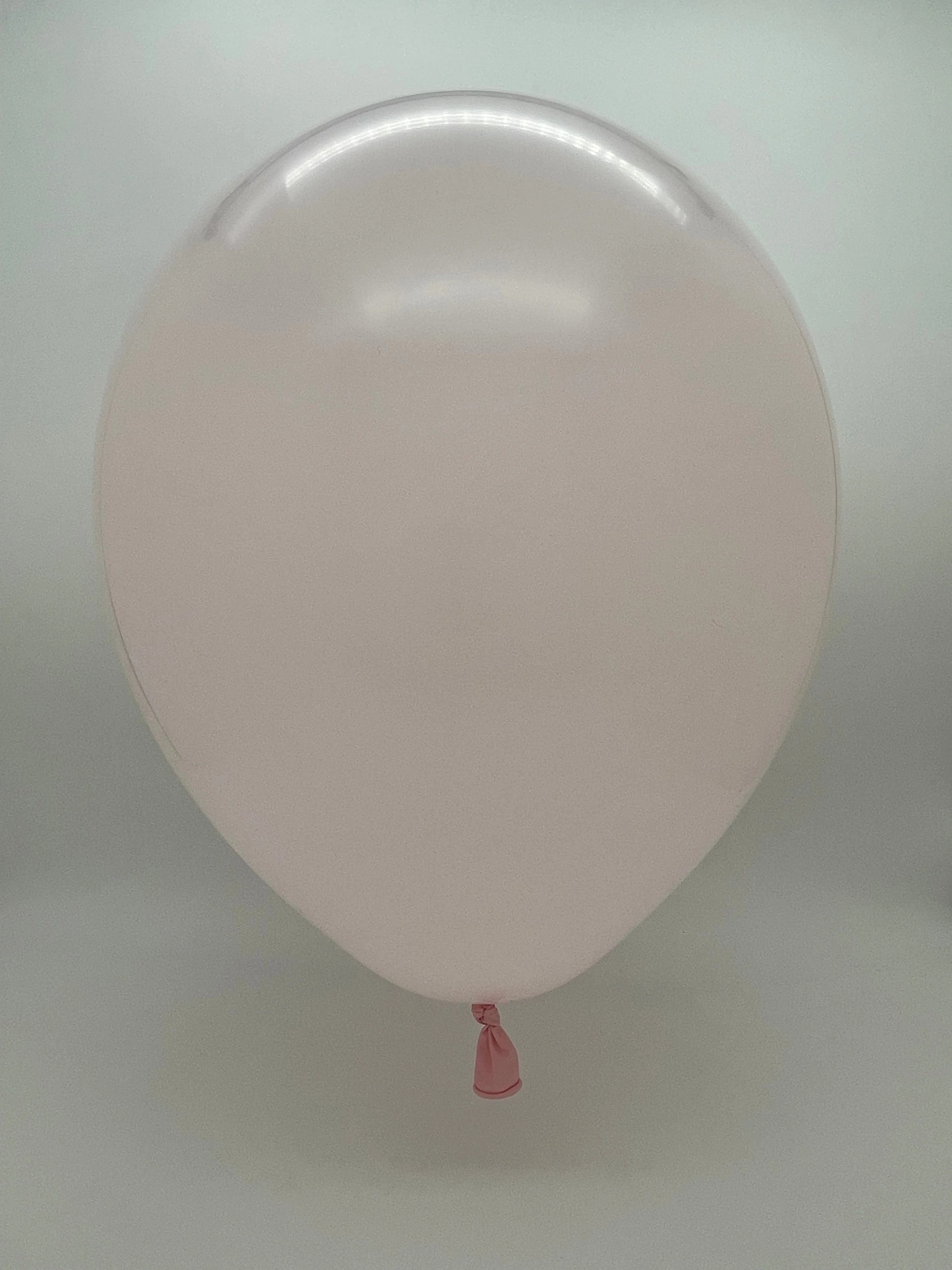5" Kalisan Latex Balloons Standard Macaron Pale Pink (50 Per Bag) - Image 2