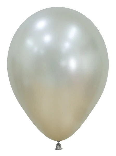 5" Sempertex/Betallatex Latex Balloons (100 Per Bag) Silk Cream Pearl