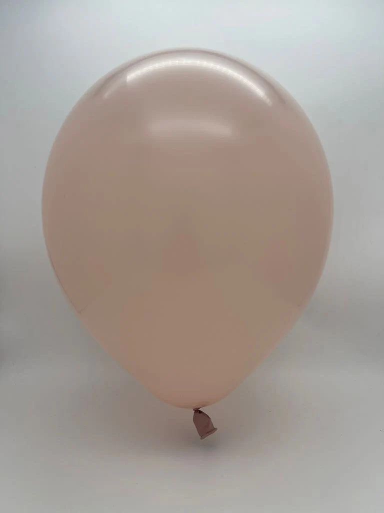 5" Kalisan Latex Balloons Standard Pink Blush - XL SuperSize Bag Count (1000 Per Bag) - Image 2