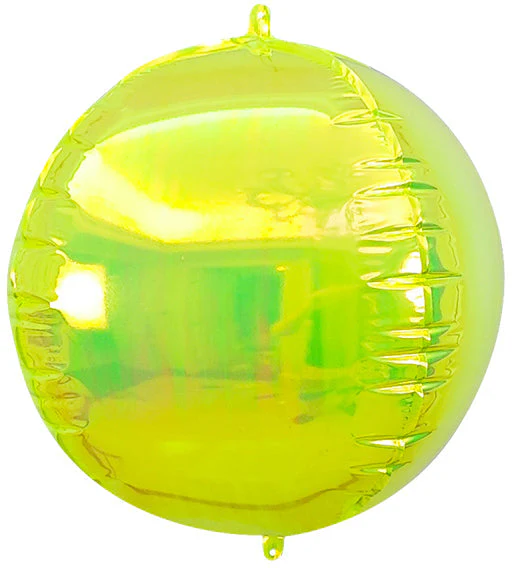 50" Airfill Balloon Pearl Lustrous Iridescent Green *Do not Over Inflate. Inflates with wrinkles.*