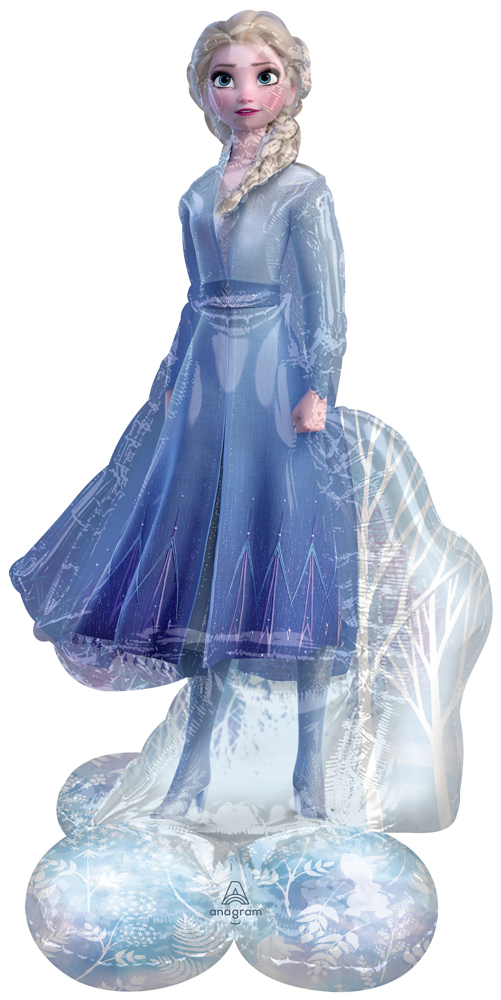54" Airloonz Consumer Inflatable Frozen 2 Elsa Foil Balloon