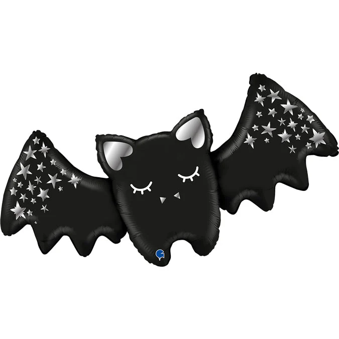 55" Sparkling Bat Foil Balloon