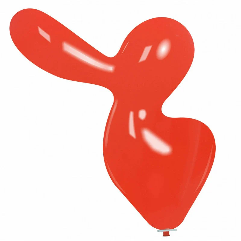 56" Duck Cattex Brand Standard Light Red Latex Balloons