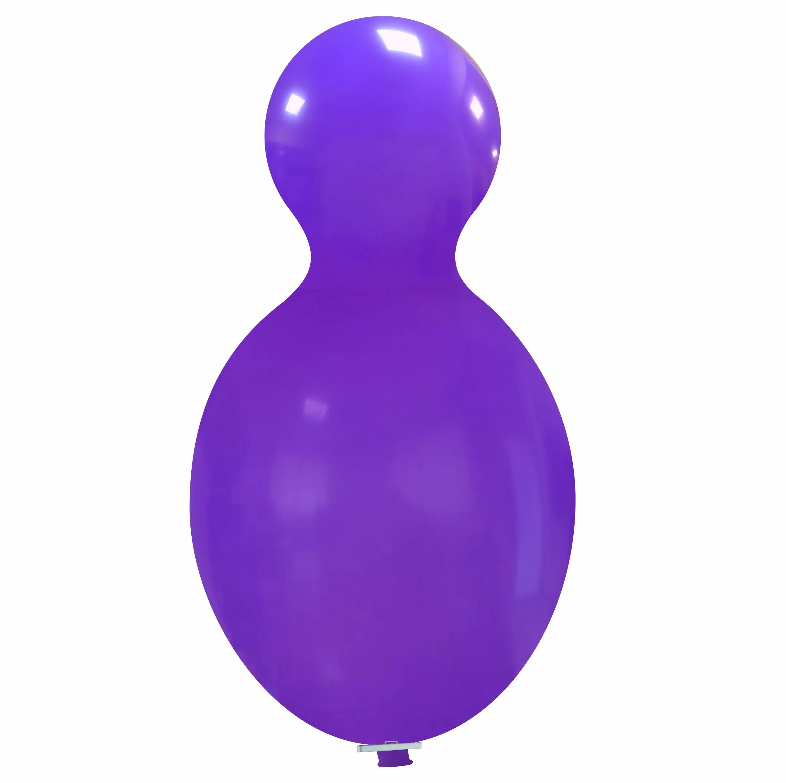 59" Doll Cattex Brand Standard Purple Latex Balloons