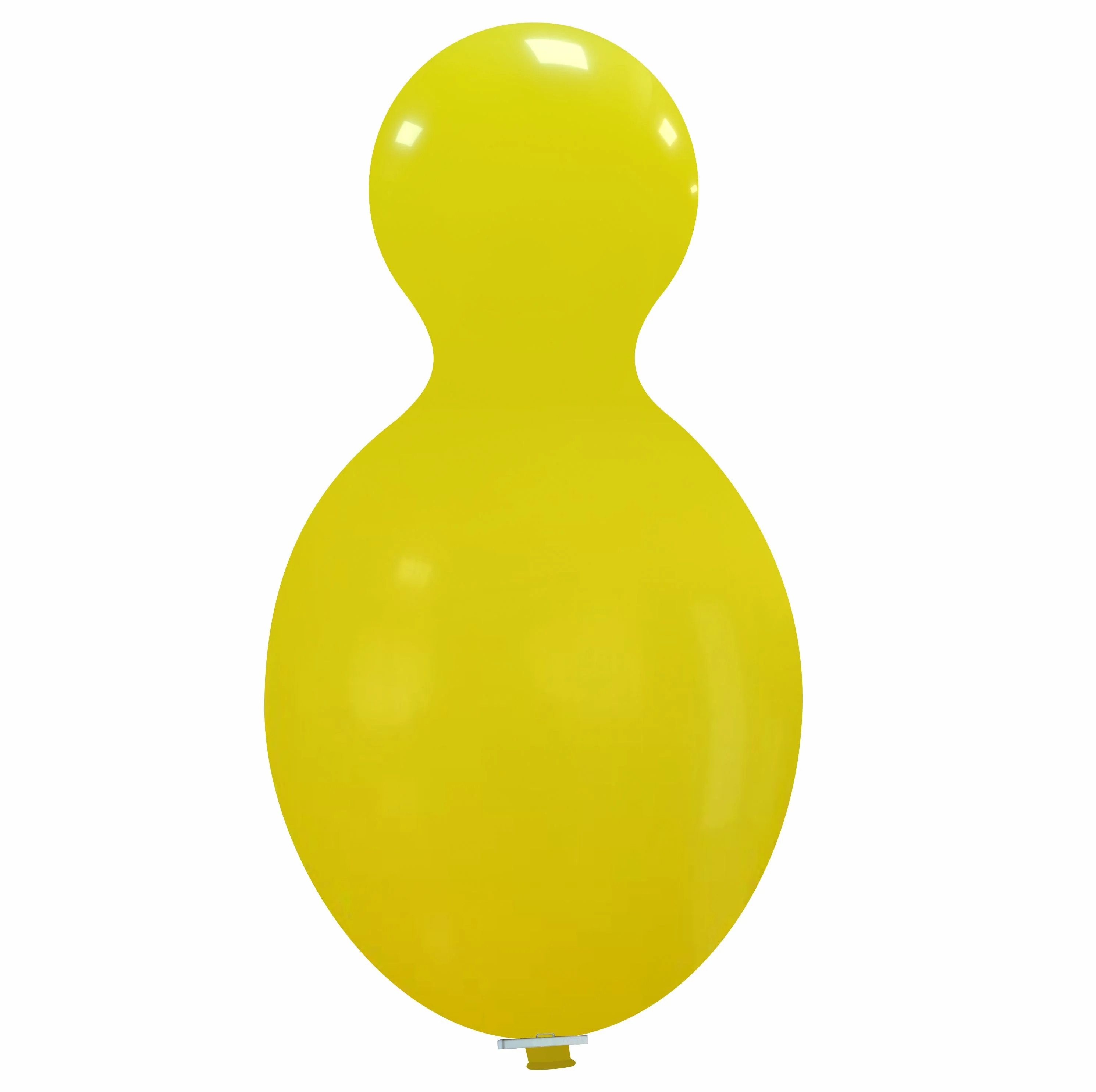 59" Doll Cattex Brand Standard Yellow Latex Balloons