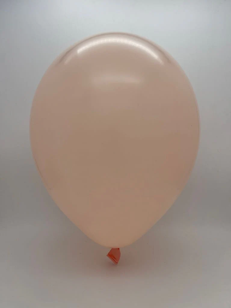 6" Deco Pink Blush Decomex Linking Latex Balloons (100 Per Bag) - Image 2