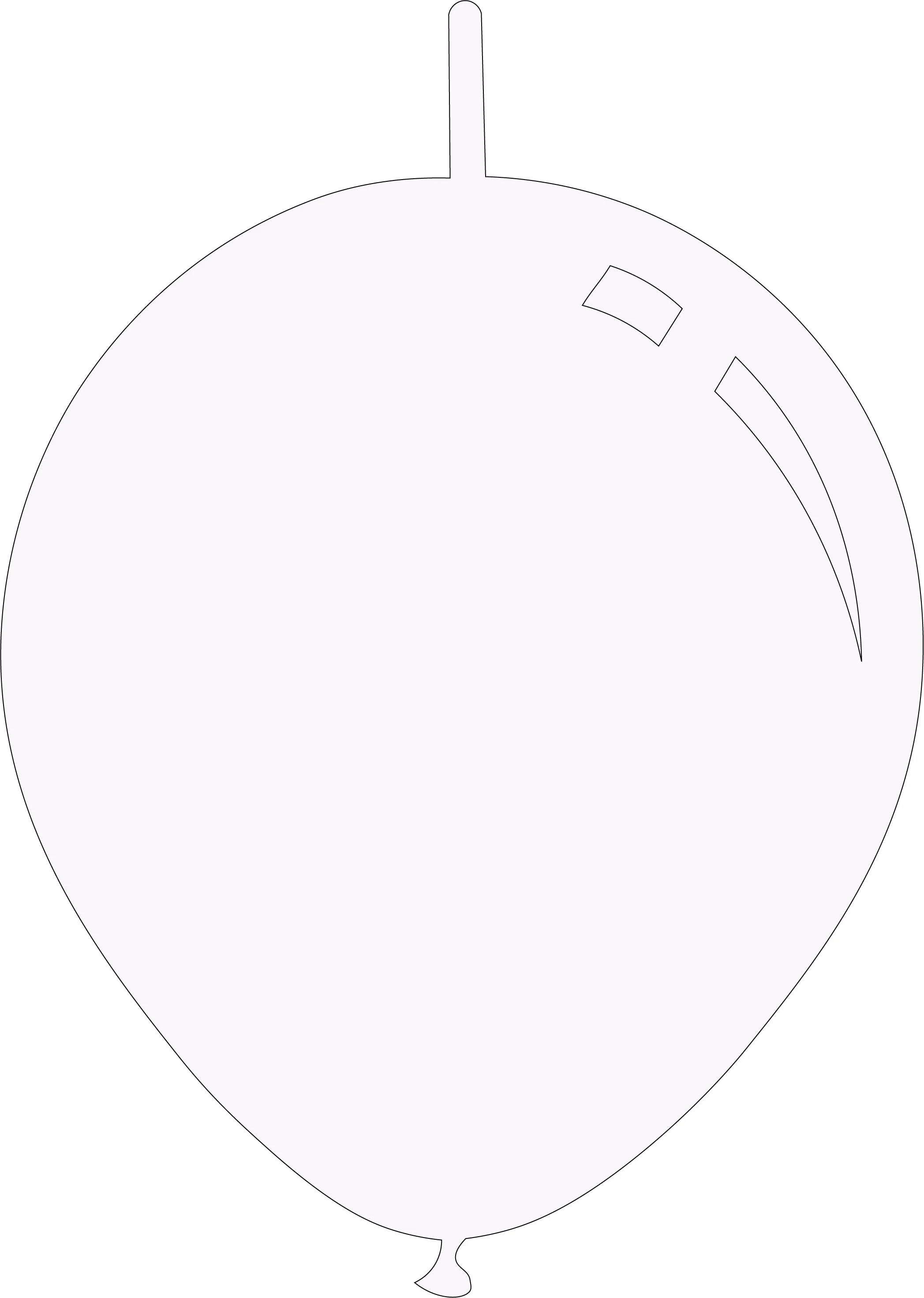 6" Metallic Pearl White Decomex Linking Latex Balloons (100 Per Bag)