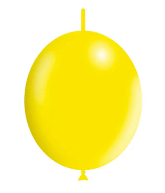 6'' Balloonia Brand Professional Line Latex Balloons Decolink Standard Lemon (100 Per Bag)