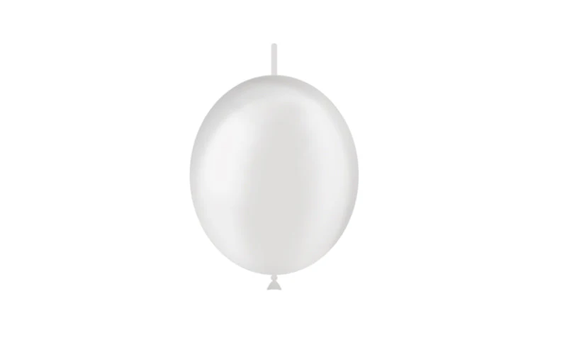 6'' Balloonia Brand Professional Line Latex Balloons Decolink Standard Transparent (100 Per Bag) - Image 3