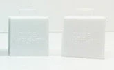 65 gram Cube Balloon Weight: White (10 Pack)