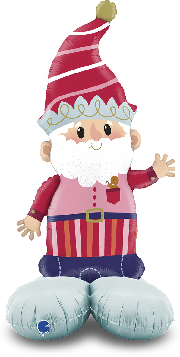 52" The Standups - Elf Foil Balloon