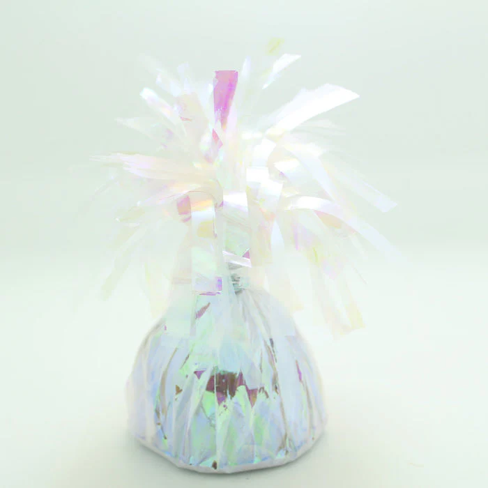 6 oz Iridescent Foil Wrapped Balloon Weight