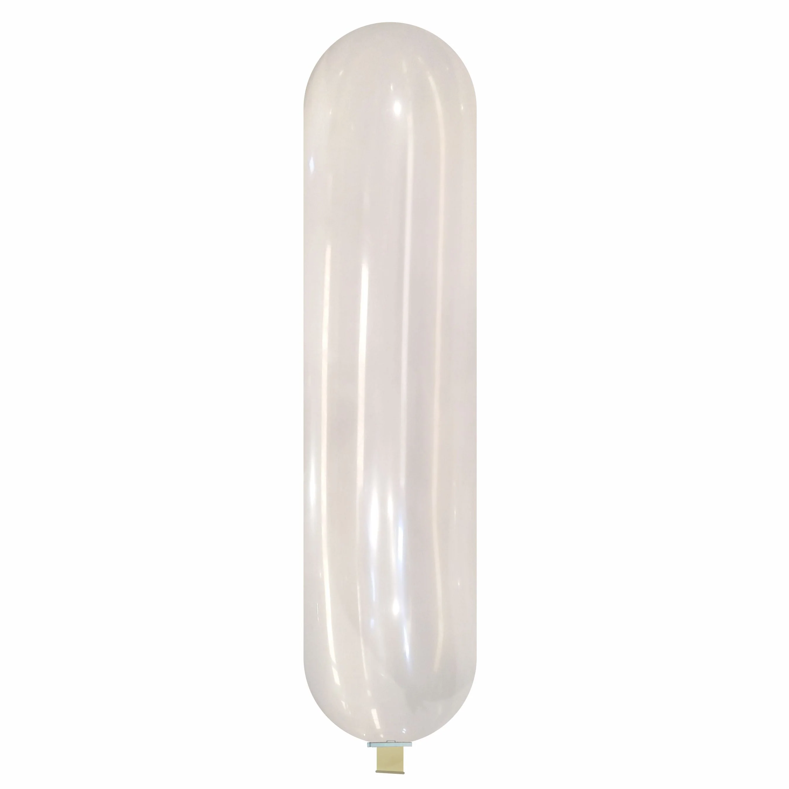87" X 19.5" Banner Cattex Brand Crystal Transparent Clear Latex Balloons