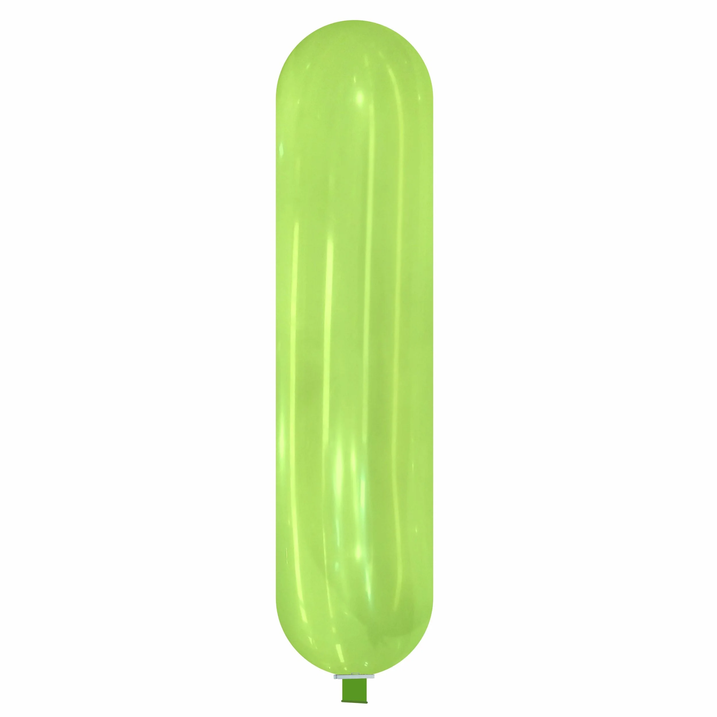 87" X 19.5" Banner Cattex Brand Crystal Green Latex Balloons