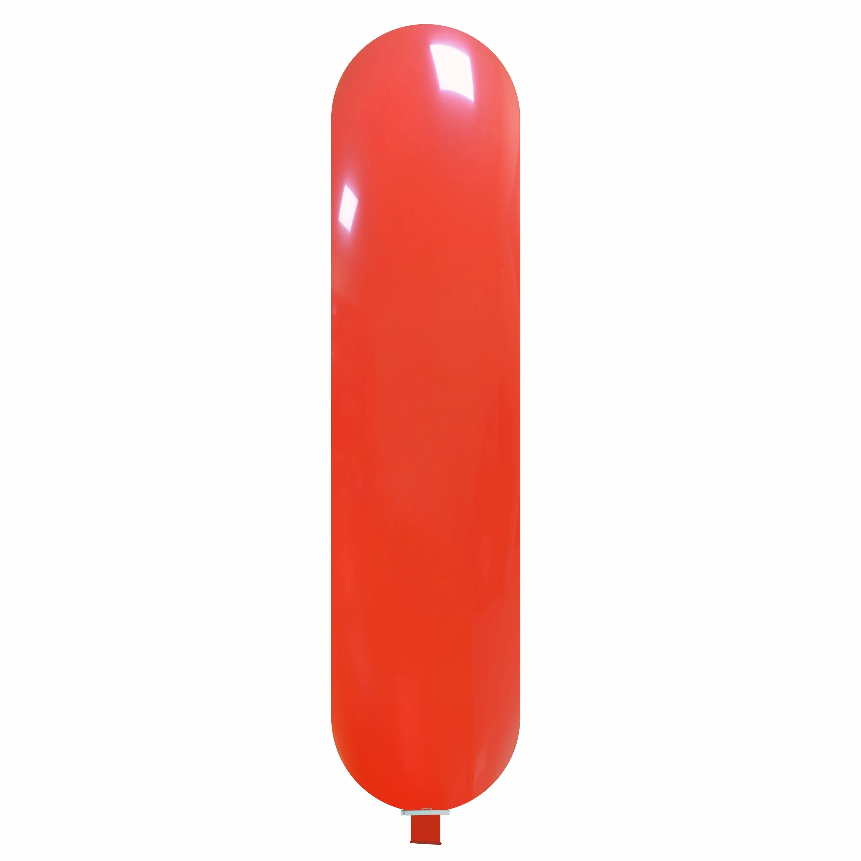 87" X 19.5" Banner Cattex Brand Standard Light Red Latex Balloons
