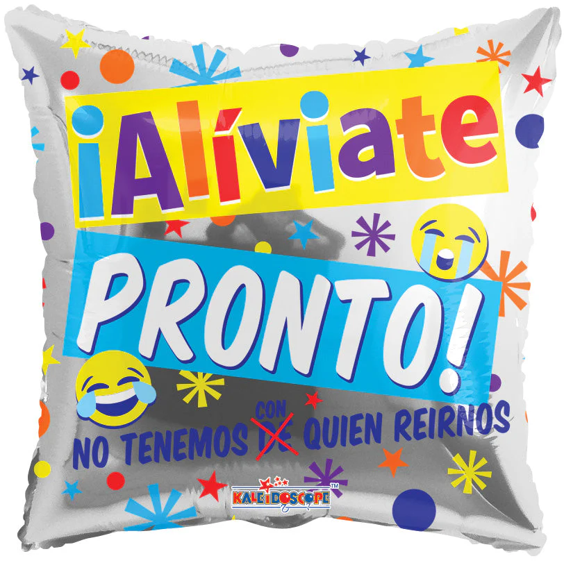9" Airfill Only (Sticks Sold Separately) Aliviate Pronto Caritas Balloon