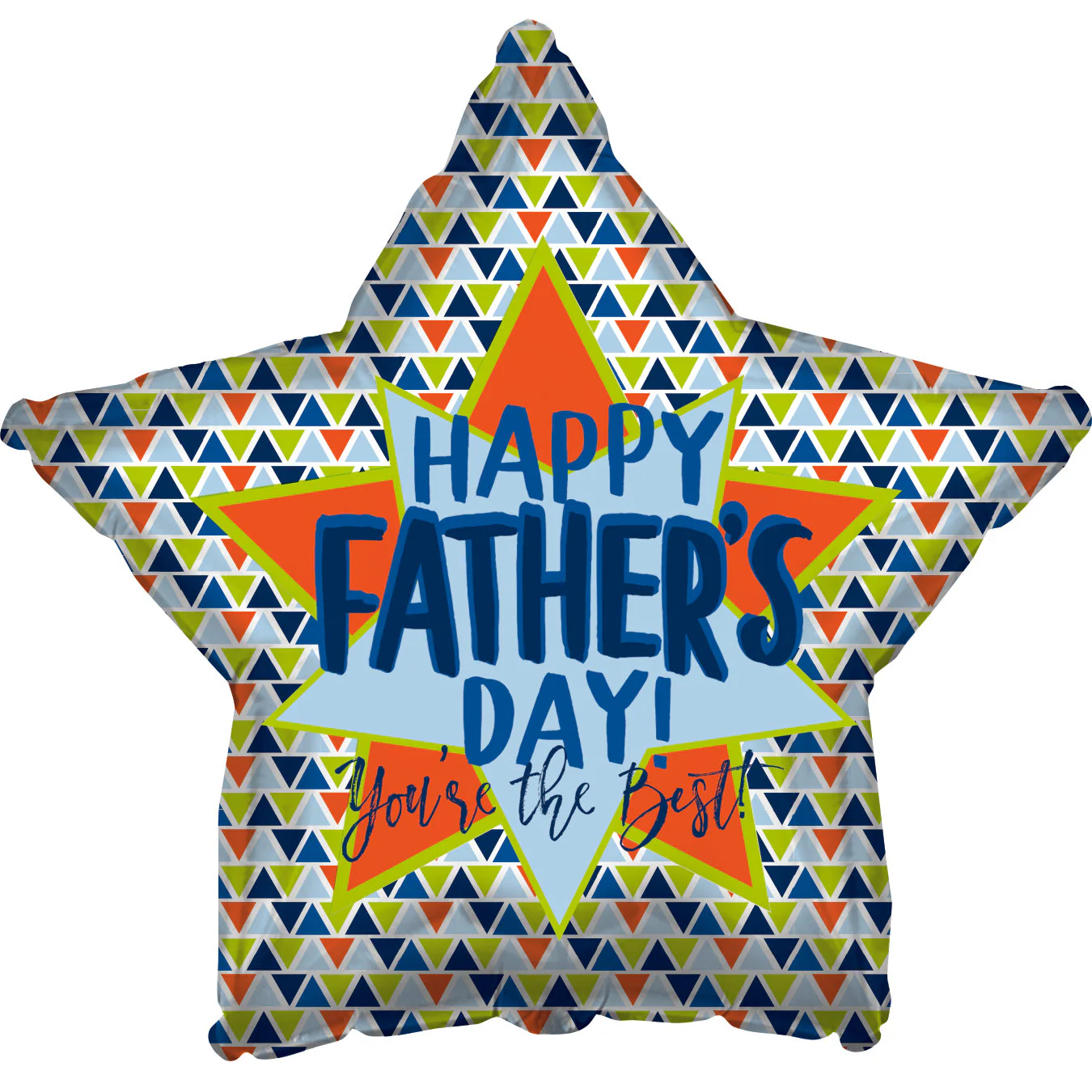 9" Airfill Only (Sticks Sold Separately) Father's Day Best Foil Balloon
