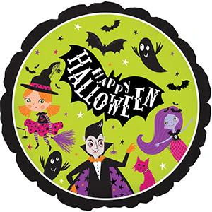 9" Airfill Only (Sticks Sold Separately) Halloween Party Foil Balloon