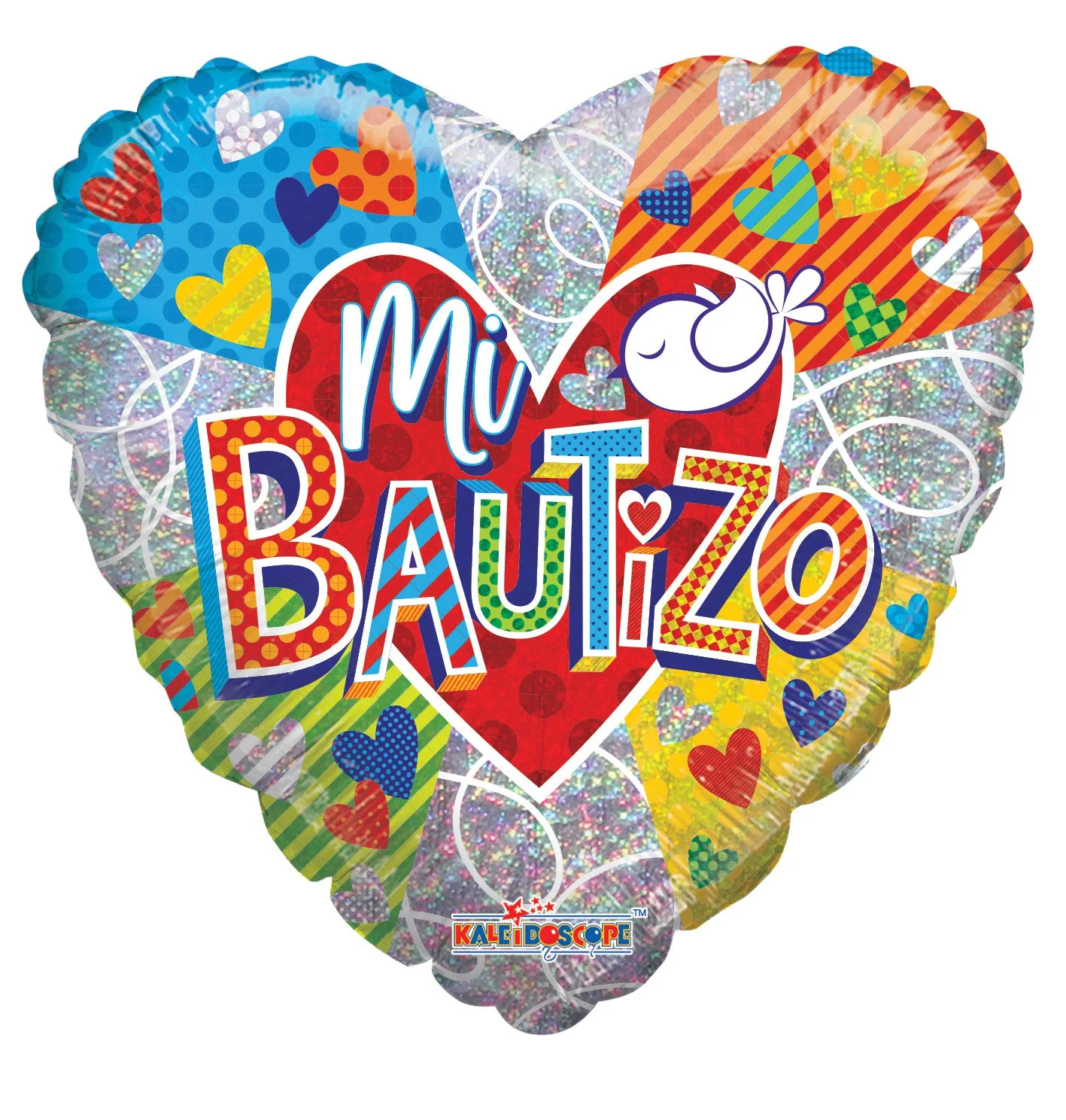 9" Airfill Only (Sticks Sold Separately) Mi Bautizo Colorido Ho Foil Balloon