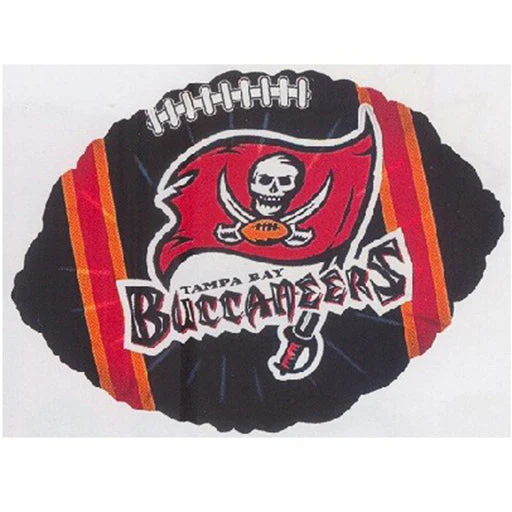 9" Airfill Only (Sticks Sold Separately) NFL Football Balloon Tampa Bay Buccaneers