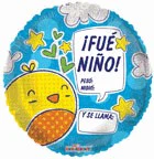 9" Airfill Only (Sticks Sold Separately) Pollito Fue Niño Ho. Graf Balloon (Spanish)