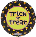 9" Airfill Only (Sticks Sold Separately) Trick Or Treat Balloon