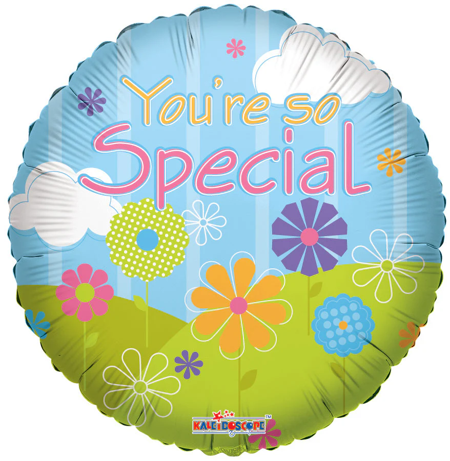 9" Airfill Only (Sticks Sold Separately) You're So Special Landscape Balloon