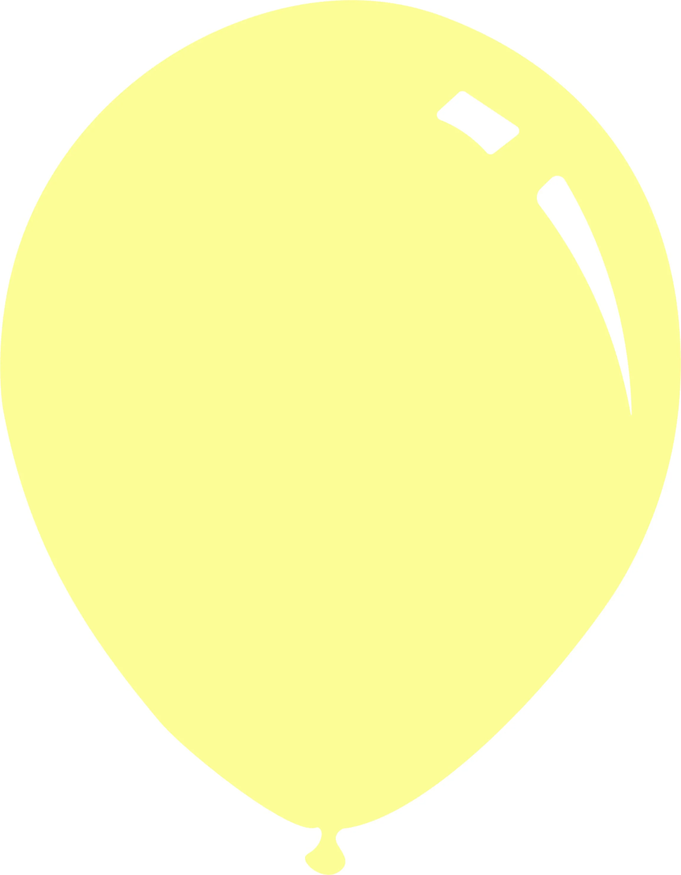 9" Deco Yellowish Decomex Latex Balloons (100 Per Bag)