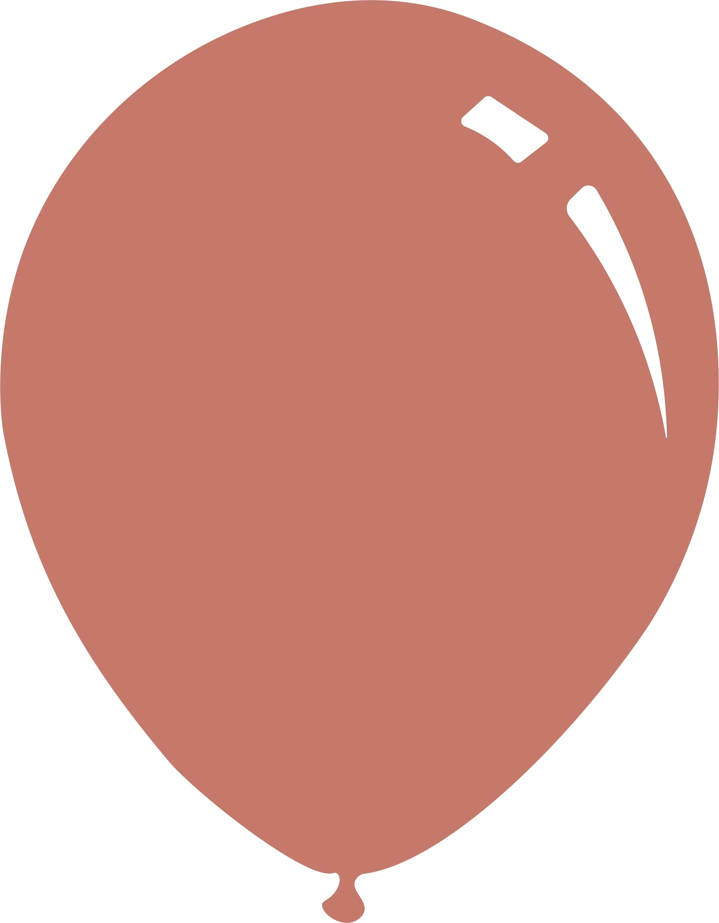 9" Metallic Rose Pink Decomex Latex Balloons (100 Per Bag)