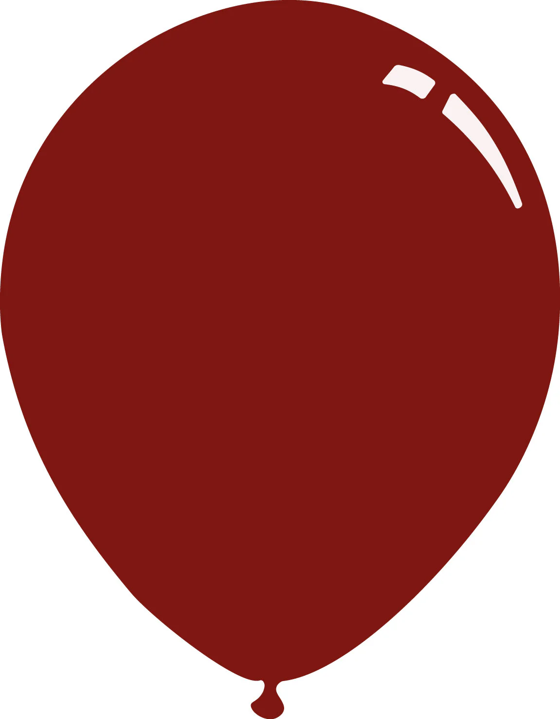 9" Standard Dynasty Red Decomex Latex Balloons (100 Per Bag)