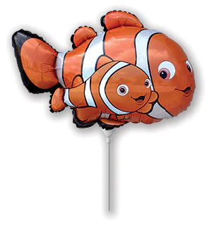 Airfill Only (Sticks Sold Separately) Clownfish 2 Balloon
