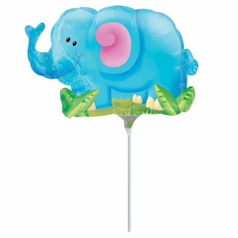 Airfill Only (Sticks Sold Separately) Elephant Foil Balloon