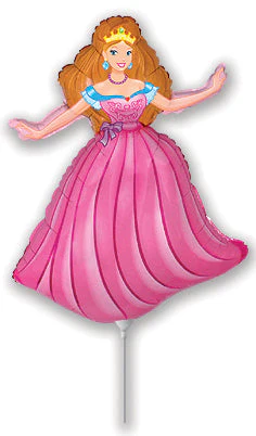 Airfill Only (Sticks Sold Separately) Princess Balloons