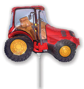 Airfill Only (Sticks Sold Separately) Red Tractor Balloon