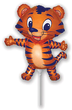 Airfill Only (Sticks Sold Separately) Tiger Cub Blue Balloon