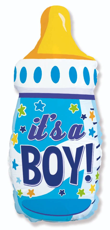 Bottle Boy Foil Balloon