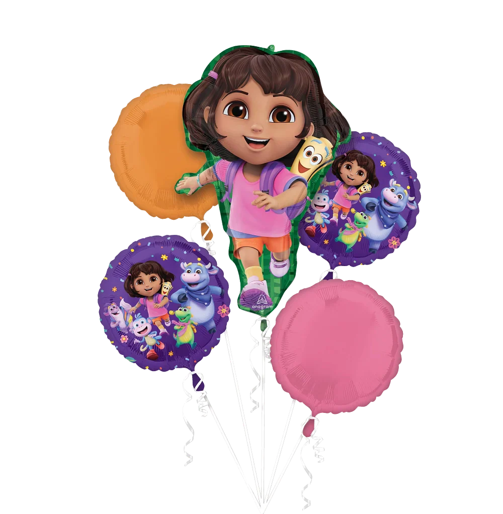 Bouquet Dora the Explorer Foil Balloon