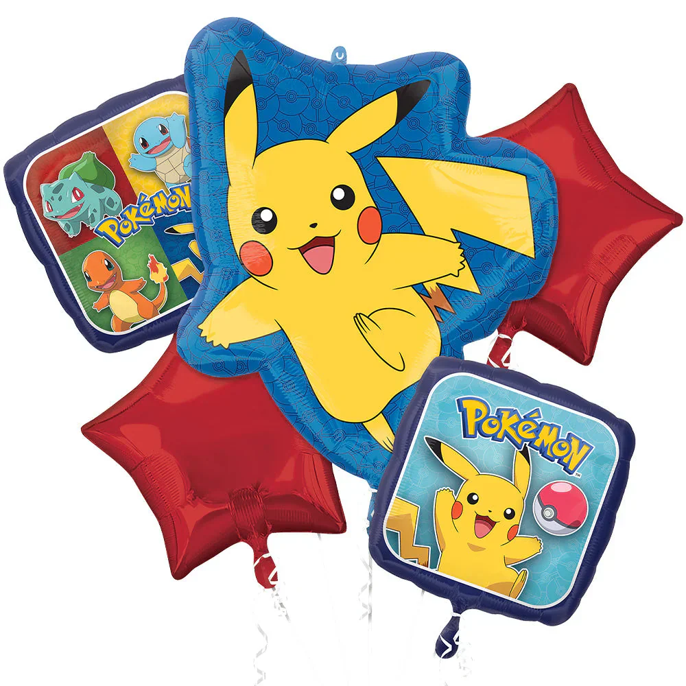 Bouquet Pokemon Foil Balloon