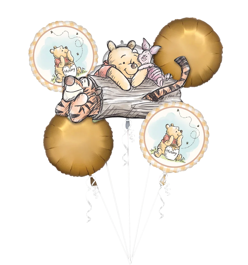 Bouquet Winnie the Pooh Foil Balloon