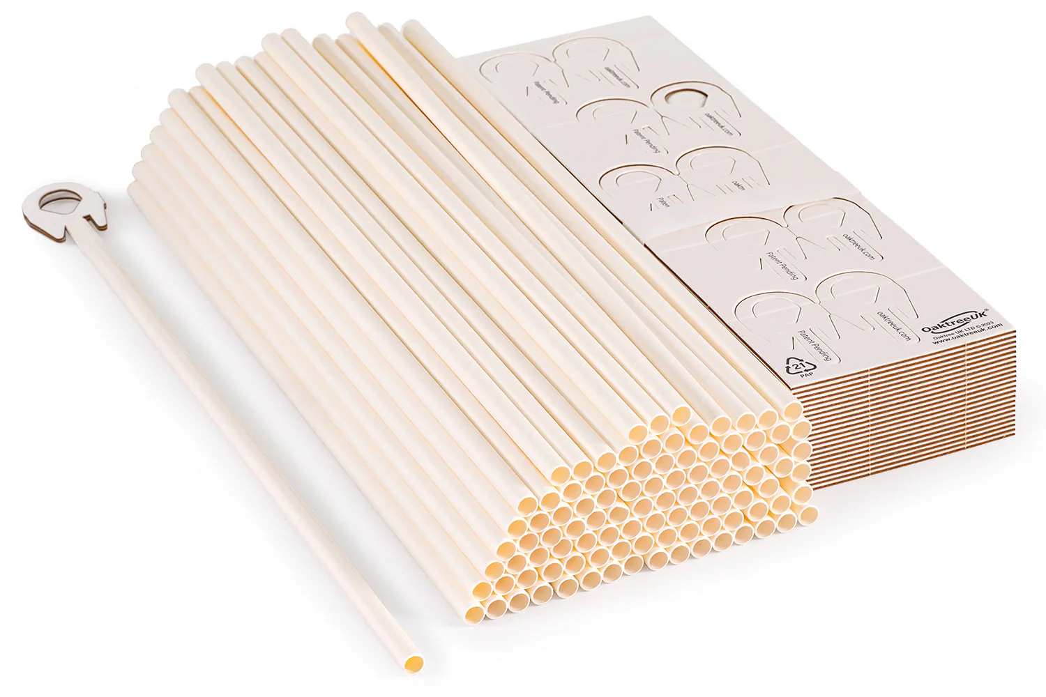 13" Eco Balloon Stick and Holder for Air Filled Balloons (100 Piece Box)
