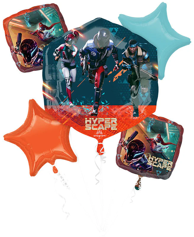 Hyperscape Bouquet Foil Balloon