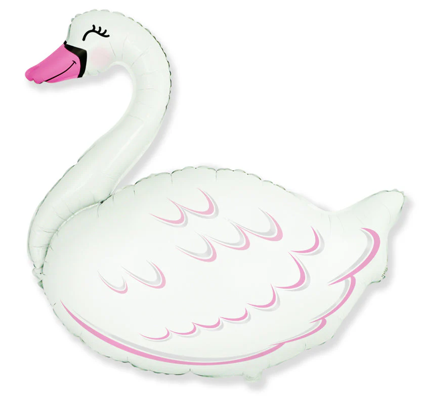 Jumbo Swan Foil Balloon