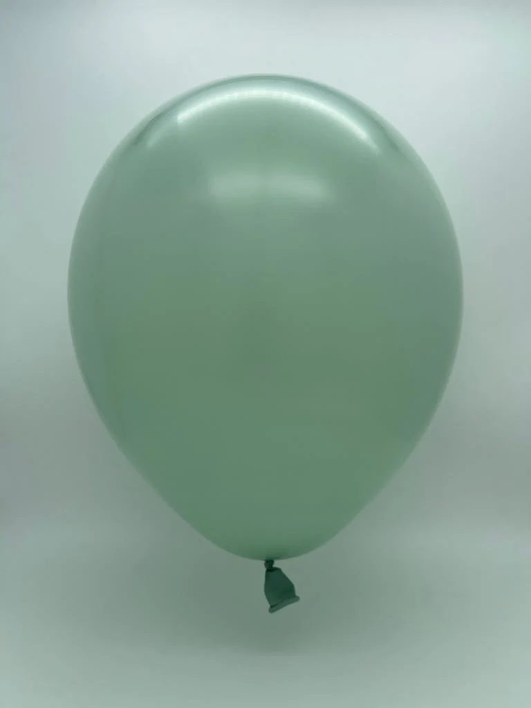 18" Deco Winter Green Decomex Linking Latex Balloons (25 Per Bag) - Image 2