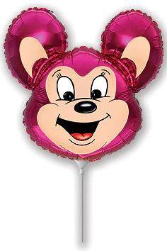 Mini Airfill Only (Sticks Sold Separately) Mighty Mouse Fuchsia Balloon