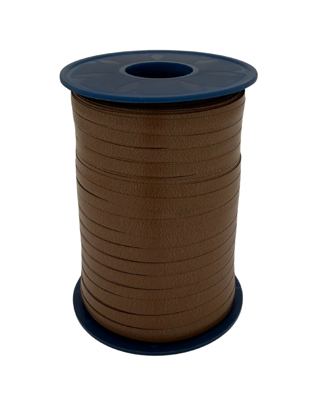 Morex Brand 3/16" x 500 YD - Poly Balloon Crimped/Ribbed Curling Ribbon Color: Chocolate