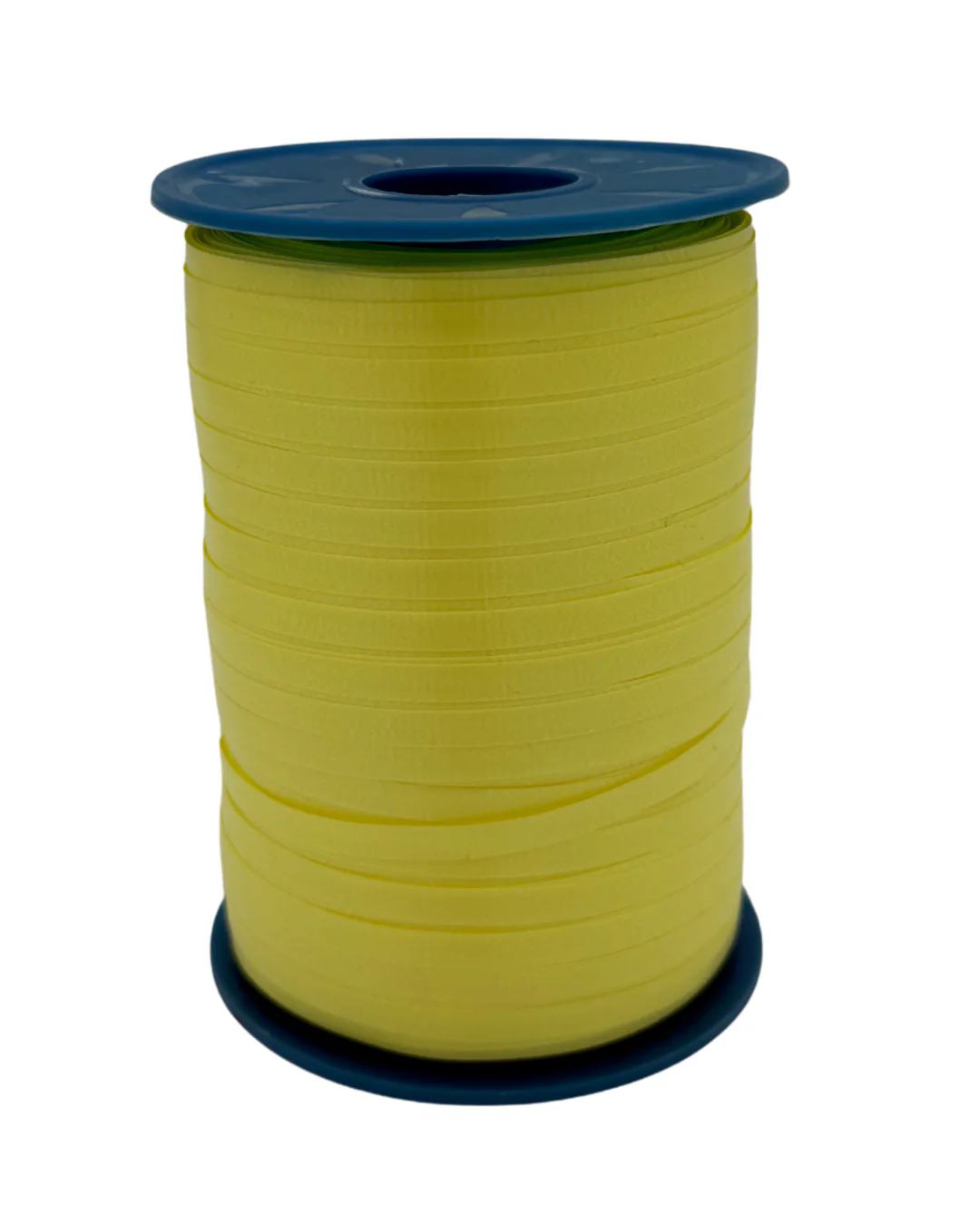 Morex Brand 3/16" x 500 YD - Poly Balloon Crimped/Ribbed Curling Ribbon Color: Light Yellow