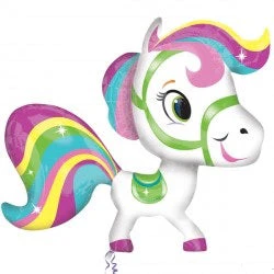Playful Colorful Horse Jumbo Balloon