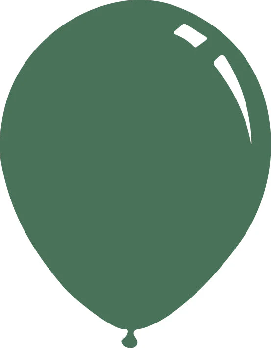 9" Deco Sage Decomex Latex Balloons (100 Per Bag)